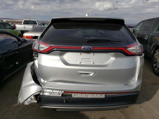 2FMPK4J80GBB44544 - 2016 FORD EDGE SEL SILVER photo 6