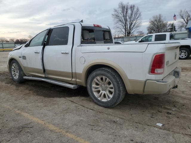 1C6RR7PT7DS685055 - 2013 RAM 1500 LONGHORN WHITE photo 2