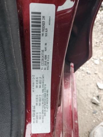 1C3CCCBB1GN157185 - 2016 CHRYSLER 200 S RED photo 13