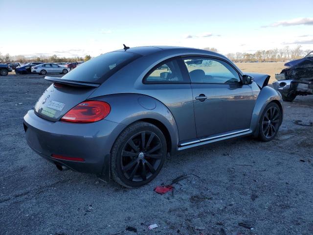 3VW467AT8CM639212 - 2012 VOLKSWAGEN BEETLE TURBO GRAY photo 3