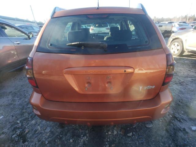 5Y2SL63865Z476258 - 2005 PONTIAC VIBE ORANGE photo 6