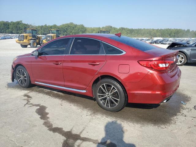 5NPE34AF2FH060607 - 2015 HYUNDAI SONATA SPORT RED photo 2
