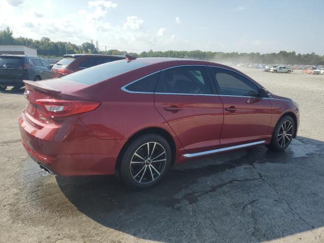 5NPE34AF2FH060607 - 2015 HYUNDAI SONATA SPORT RED photo 3