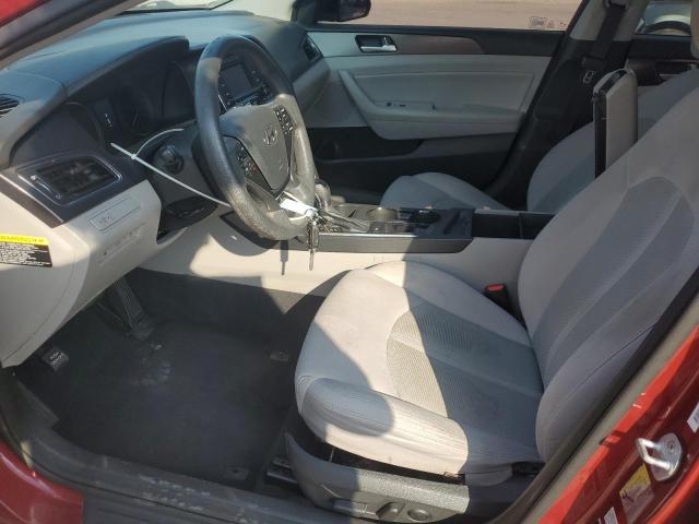 5NPE34AF2FH060607 - 2015 HYUNDAI SONATA SPORT RED photo 7