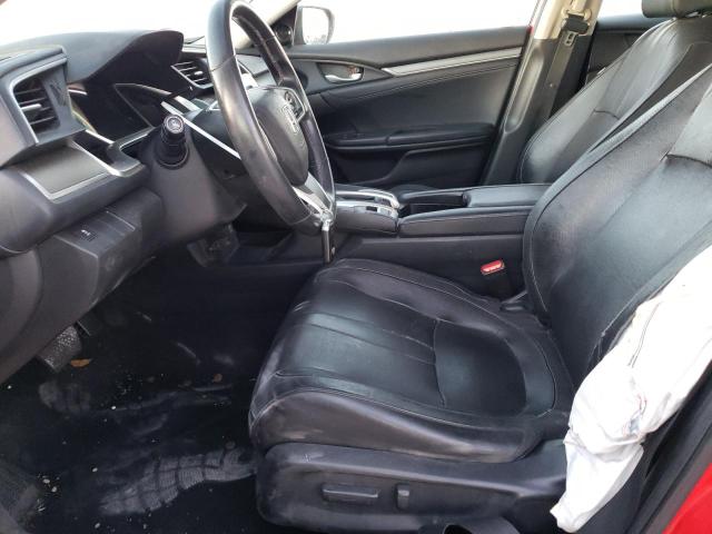 2HGFC1F75GH655533 - 2016 HONDA CIVIC EXL წითელი ფოტო 7