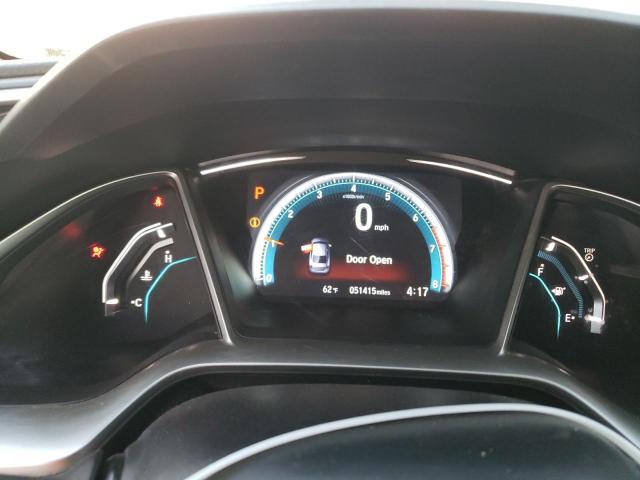 2HGFC1F75GH655533 - 2016 HONDA CIVIC EXL წითელი ფოტო 9