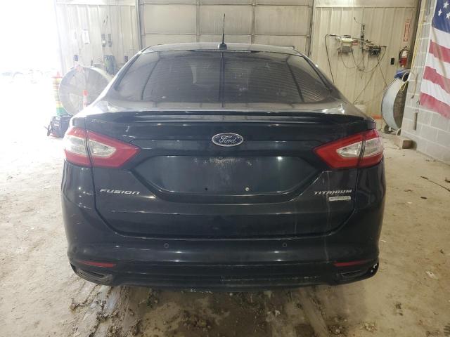 3FA6P0K95FR116228 - 2015 FORD FUSION TITANIUM BLACK photo 6