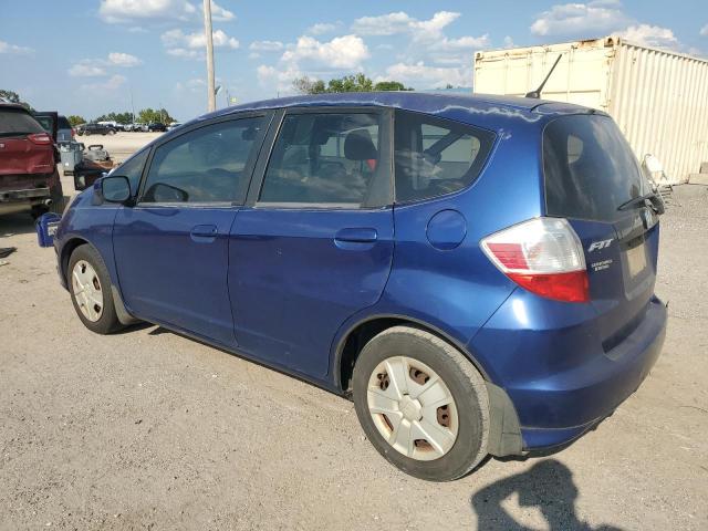 JHMGE8H37DC021668 - 2013 HONDA FIT BLUE photo 2