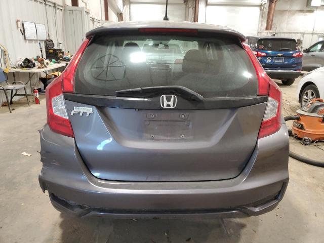 3HGGK5H45KM713782 - 2019 HONDA FIT LX GRAY photo 6