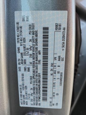 1FMCU0GN6RUB61201 - 2024 FORD ESCAPE ACTIVE 银色 照片 14