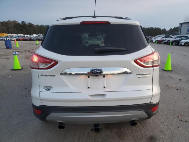 1FMCU0J96FUA14612 - 2015 FORD ESCAPE TITANIUM WHITE photo 6