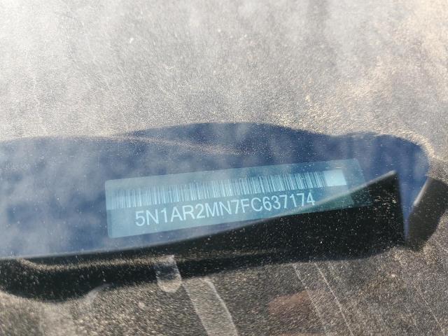 5N1AR2MN7FC637174 - 2015 NISSAN PATHFINDER S SILVER photo 13