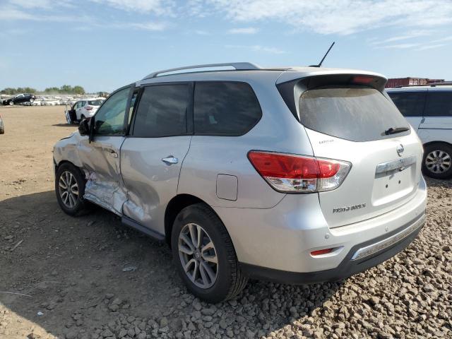 5N1AR2MN7FC637174 - 2015 NISSAN PATHFINDER S SILVER photo 2