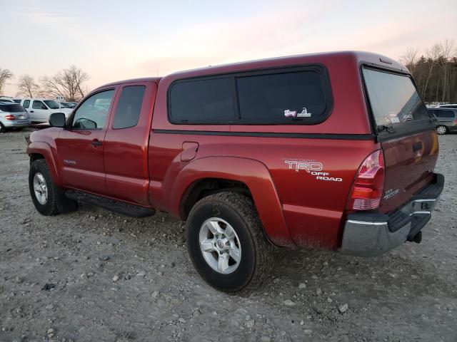 5TEUU42N96Z164782 - 2006 TOYOTA TACOMA ACCESS CAB RED photo 2