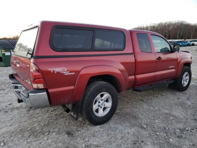 5TEUU42N96Z164782 - 2006 TOYOTA TACOMA ACCESS CAB RED photo 3