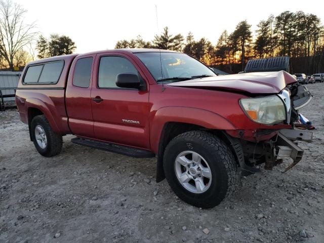 5TEUU42N96Z164782 - 2006 TOYOTA TACOMA ACCESS CAB წითელი ფოტო 4