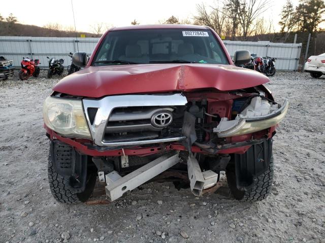 5TEUU42N96Z164782 - 2006 TOYOTA TACOMA ACCESS CAB RED photo 5