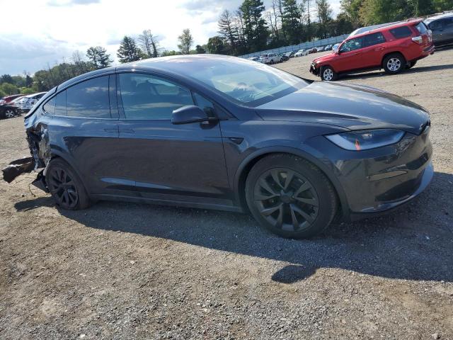 7SAXCBE53SF462789 - 2025 TESLA MODEL X GRAY photo 4