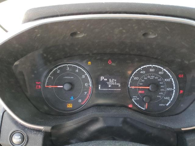 JF2GTABC9JH324619 - 2018 SUBARU CROSSTREK PREMIUM GRAY photo 9