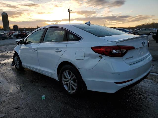 5NPE24AF4GH334071 - 2016 HYUNDAI SONATA SE WHITE photo 2