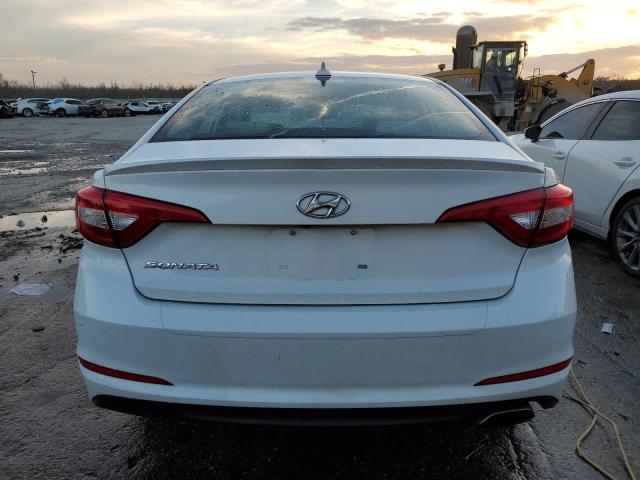 5NPE24AF4GH334071 - 2016 HYUNDAI SONATA SE WHITE photo 6