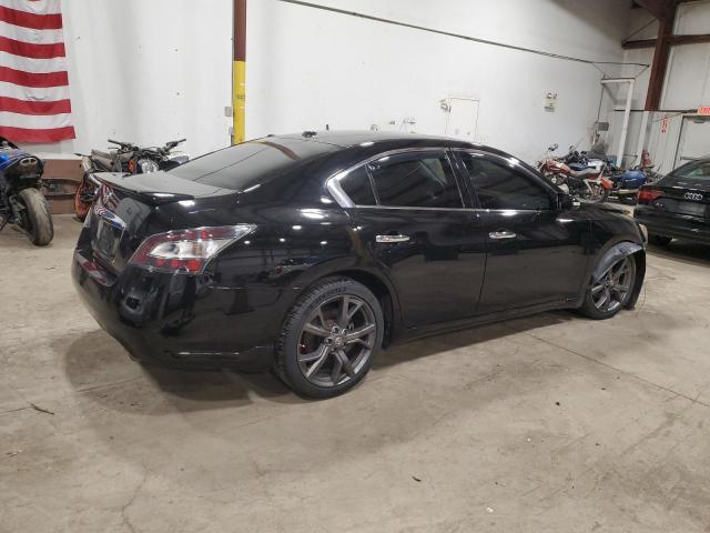 1N4AA5APXDC811924 - 2013 NISSAN MAXIMA S BLACK photo 3