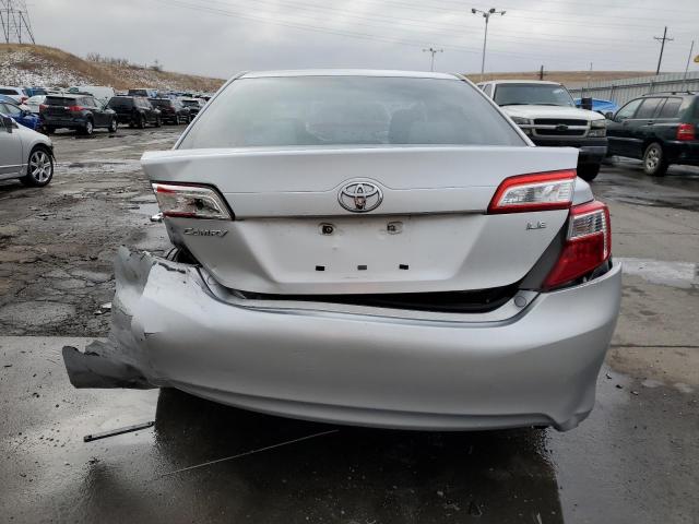 4T1BF1FK5CU085464 - 2012 TOYOTA CAMRY BASE SILVER photo 6