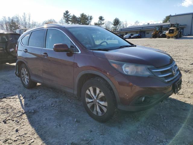 5J6RM4H76EL095183 - 2014 HONDA CR-V EXL BURGUNDY photo 4