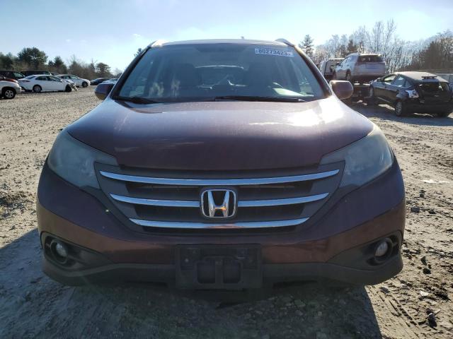 5J6RM4H76EL095183 - 2014 HONDA CR-V EXL BURGUNDY photo 5