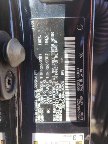 JTEPU5JR8N6013608 - 2022 TOYOTA 4RUNNER SR5/SR5 PREMIUM Қара фото 13