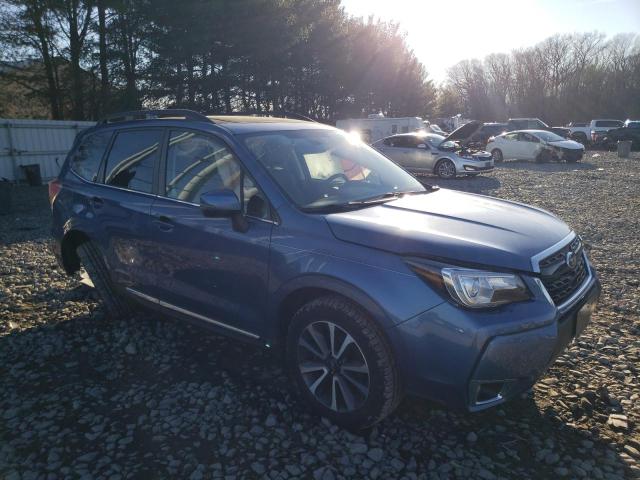 JF2SJGWC8JH400814 - 2018 SUBARU FORESTER 2.0XT TOURING BLUE photo 4