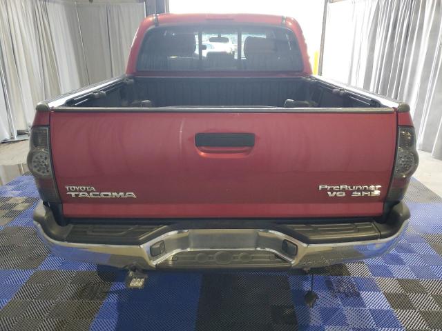 5TEJU62N77Z372742 - 2007 TOYOTA TACOMA DOUBLE CAB PRERUNNER BURGUNDY photo 6