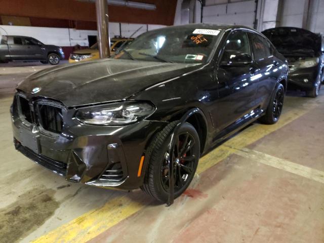 5UX43DT04R9T42828 - 2024 BMW X4 M40I BLACK photo 1