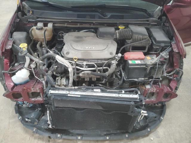 2C4RC1EG6HR599515 - 2017 CHRYSLER PACIFICA TOURING L PLUS MAROON photo 12