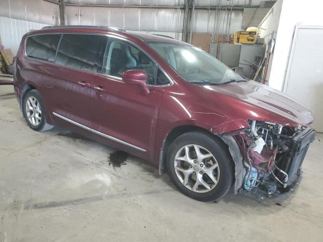 2C4RC1EG6HR599515 - 2017 CHRYSLER PACIFICA TOURING L PLUS MAROON photo 4
