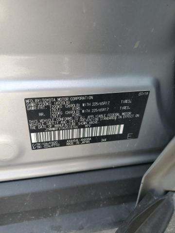 JTMMWRFV1KD518766 - 2019 TOYOTA RAV4 LE SILVER photo 13