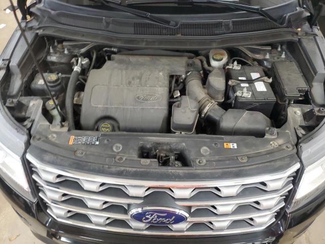 1FM5K8D8XGGA51758 - 2016 FORD EXPLORER XLT შავი ფოტო 12