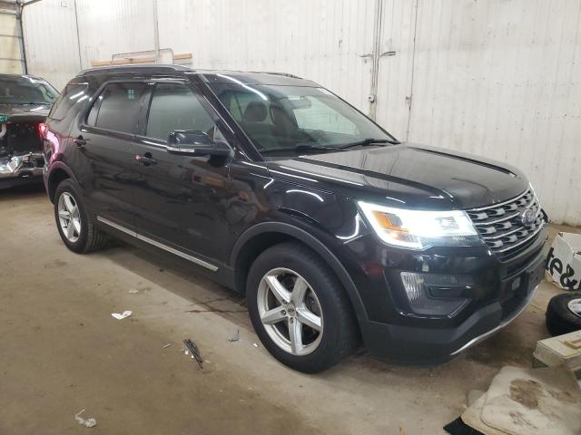 1FM5K8D8XGGA51758 - 2016 FORD EXPLORER XLT შავი ფოტო 4
