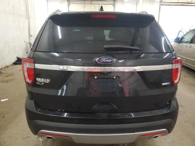 1FM5K8D8XGGA51758 - 2016 FORD EXPLORER XLT შავი ფოტო 6