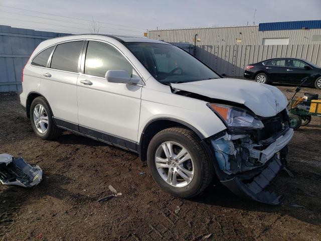 JHLRE4H77BC033146 - 2011 HONDA CR-V EXL WHITE photo 4