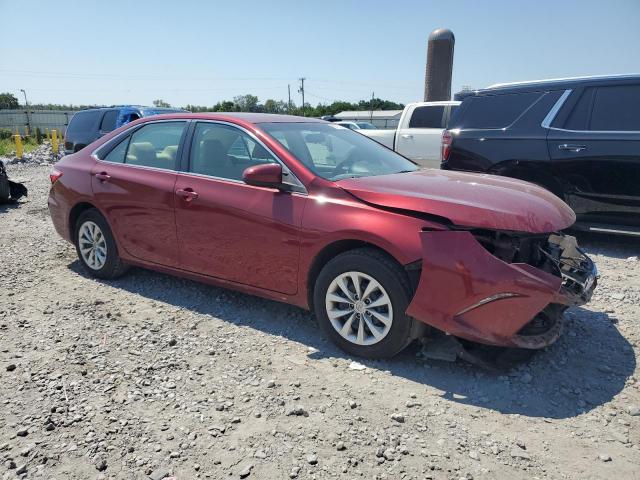 4T1BF1FK1FU937278 - 2015 TOYOTA CAMRY LE 红色 照片 4