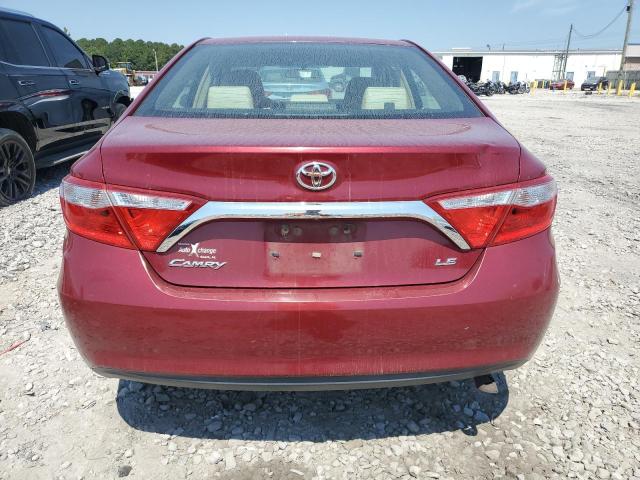 4T1BF1FK1FU937278 - 2015 TOYOTA CAMRY LE 红色 照片 6