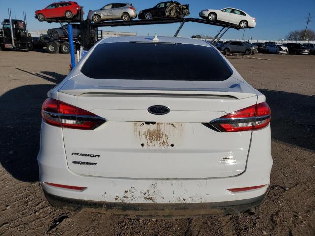 3FA6P0HD1LR221274 - 2020 FORD FUSION SE WHITE photo 6