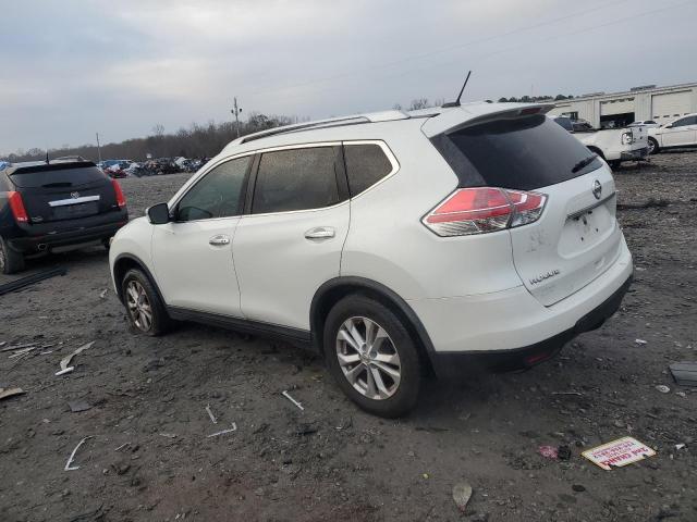 KNMAT2MT1GP656270 - 2016 NISSAN ROGUE S WHITE photo 2