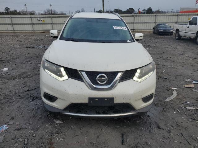 KNMAT2MT1GP656270 - 2016 NISSAN ROGUE S WHITE photo 5