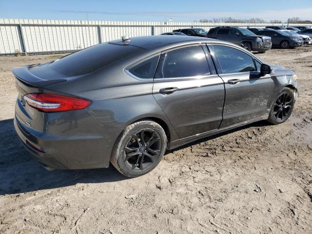 3FA6P0HD5KR276406 - 2019 FORD FUSION SE GRAY photo 3