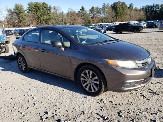 2HGFB2F95CH525062 - 2012 HONDA CIVIC EXL BROWN photo 4