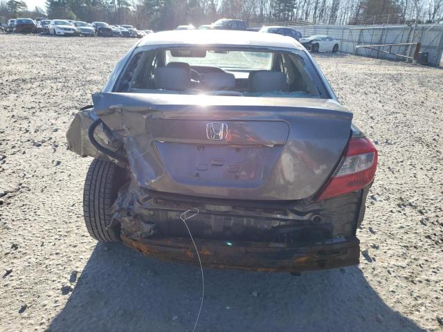 2HGFB2F95CH525062 - 2012 HONDA CIVIC EXL BROWN photo 6