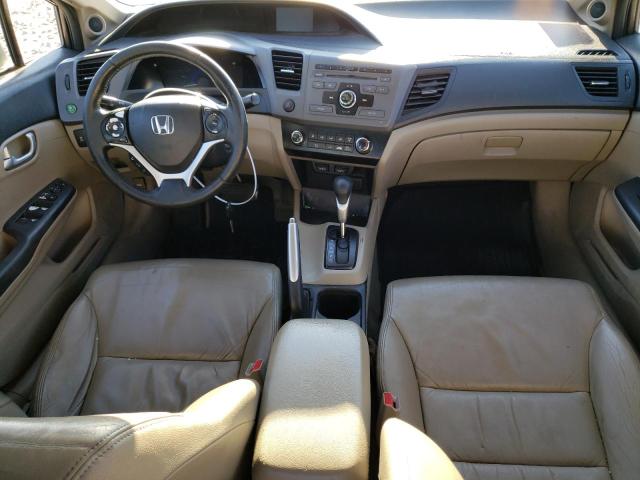 2HGFB2F95CH525062 - 2012 HONDA CIVIC EXL ყავისფერი ფოტო 8