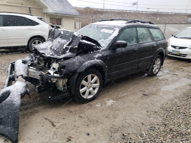 4S4BP61CX67304867 - 2006 SUBARU LEGACY OUTBACK 2.5I BLACK photo 1